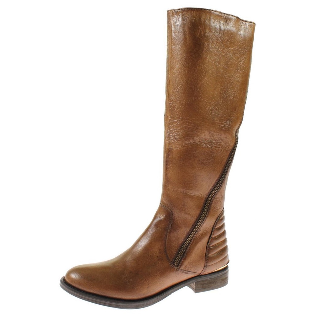 Steve Madden ABBYY wide calf boot (Brown)